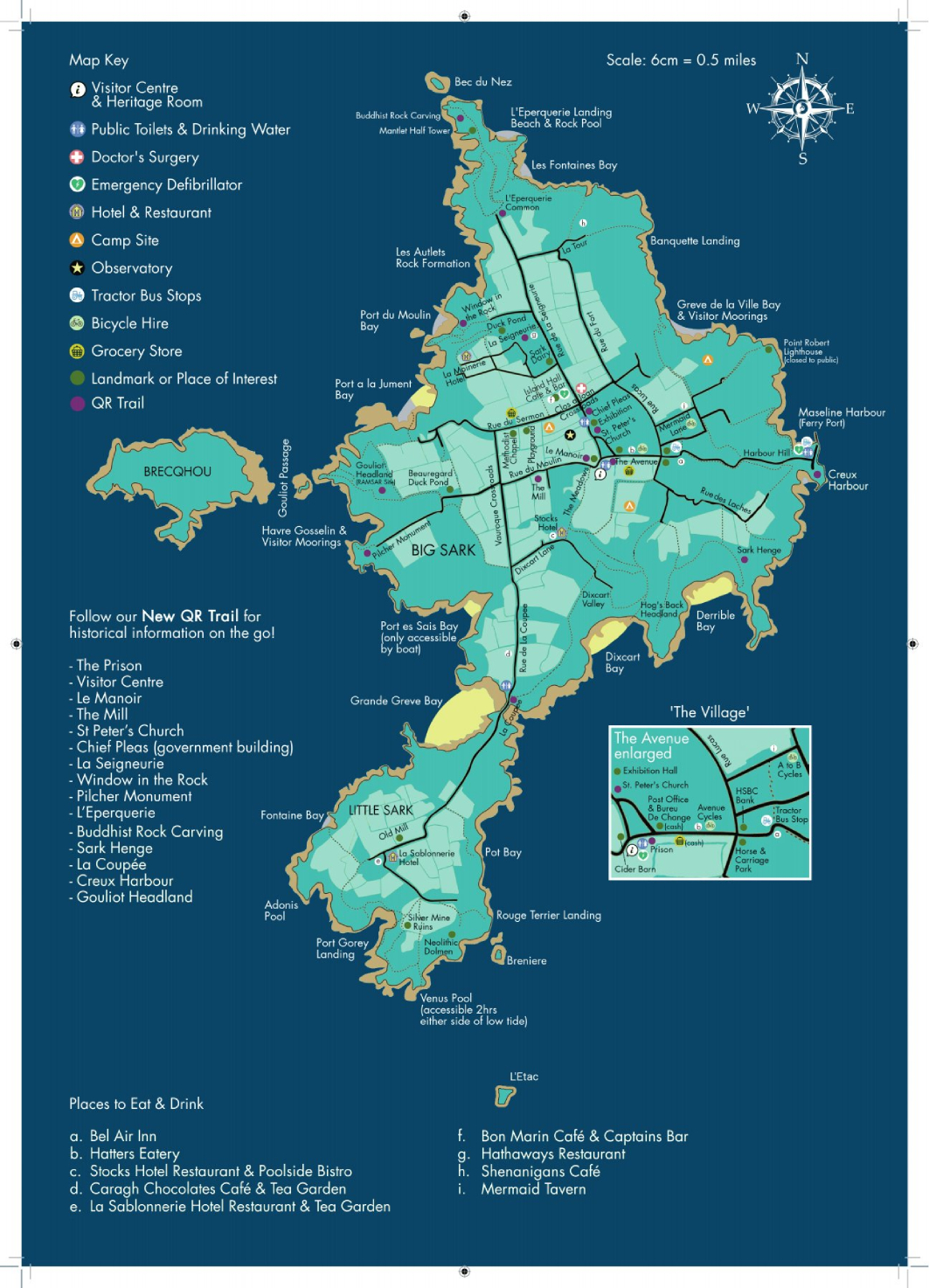 sark map